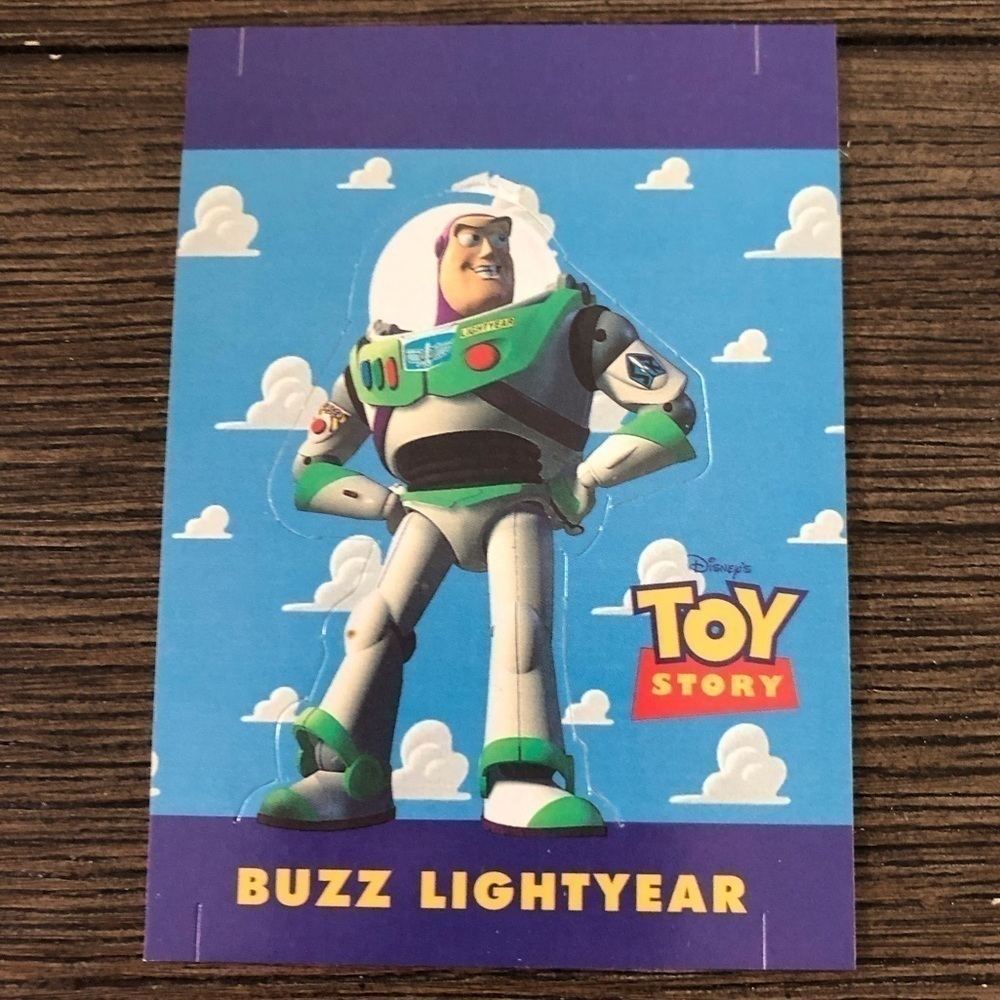 Disney Toy Story trading card: Pop-up: Buzz Lightyear #62
